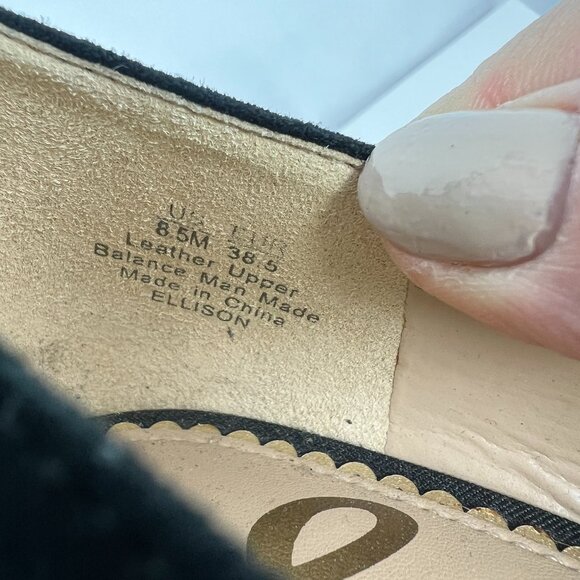 Sam Edelman Black Heels with Gold Accent - Picture 8 of 11